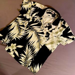 Tommy Bahama polo style top.